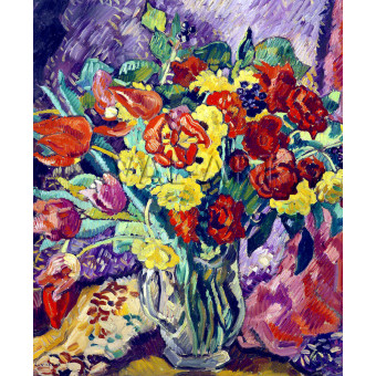 РЕПРОДУКЦИИ НА КАРТИНИ Лалета и лютичета (1928)